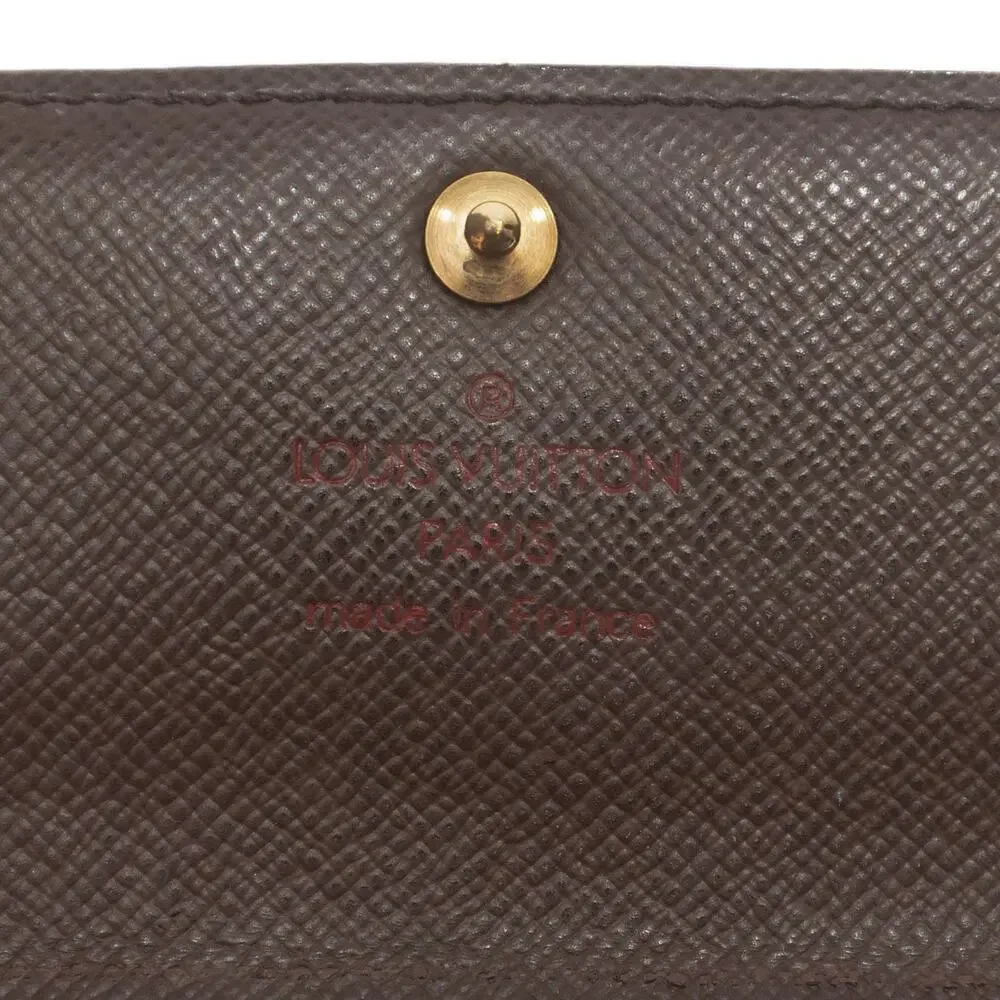 Authentic Louis Vuitton Damier Ebene Multicles 4 Key Holder 2006 France